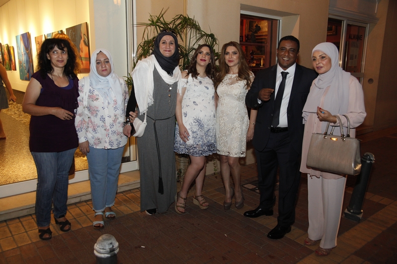 Opening of Nina Taher's Solo Exhibition 'Woman'